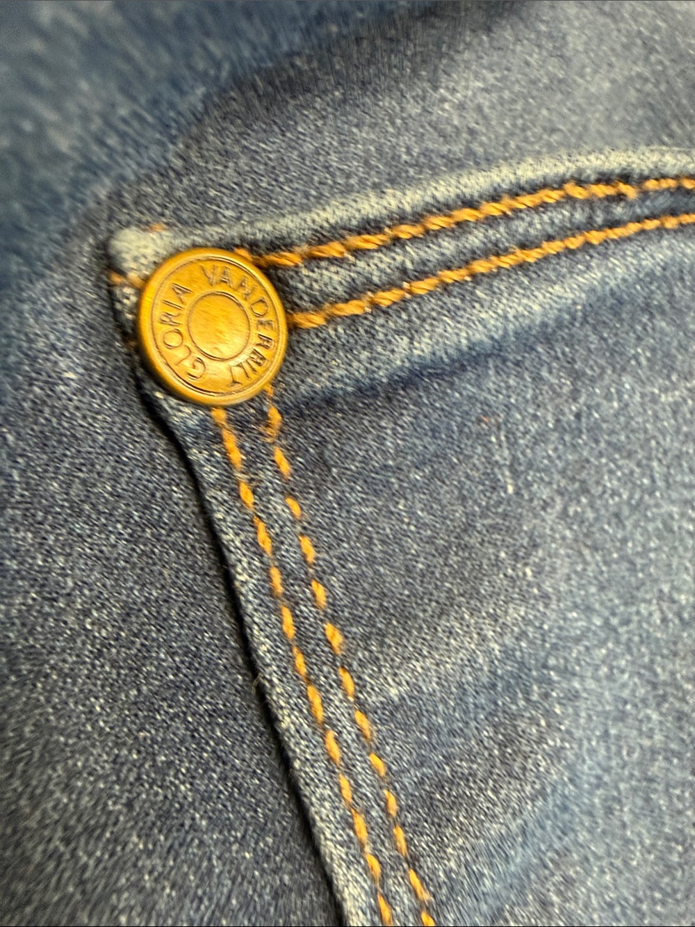 Gloria Vanderbilt Mid-Rise Straight Leg Jeans in Deep Blue - Picture 12 of 15